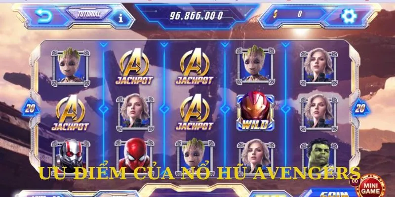 Điểm cộng đáng ghi nhận của nổ hũ Avengers